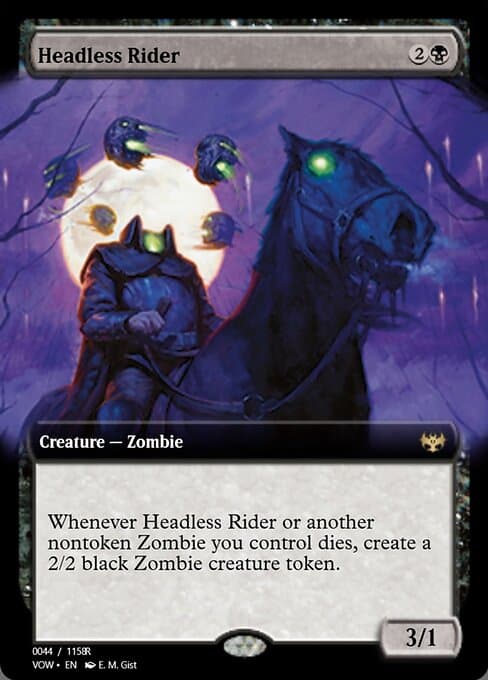 Headless Rider from Magic Online Promos (Rare)