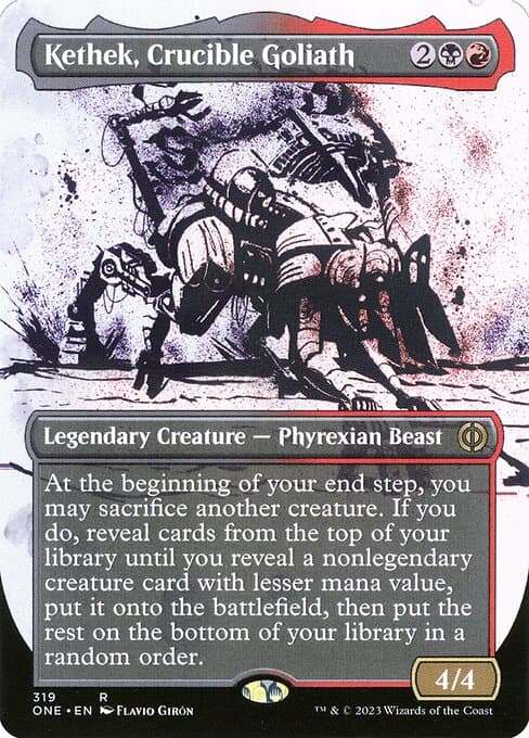 Kethek, Crucible Goliath from Phyrexia: All Will Be One (Rare)