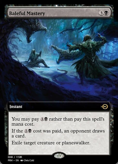 Baleful Mastery from Magic Online Promos (Rare)