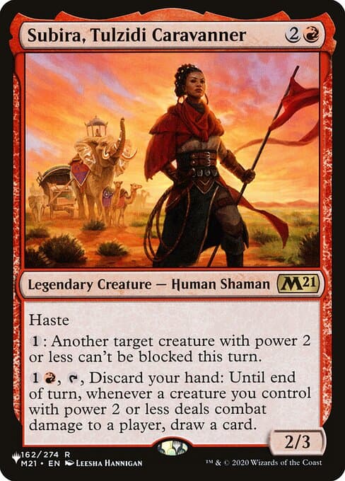 Subira, Tulzidi Caravanner from The List (Rare)