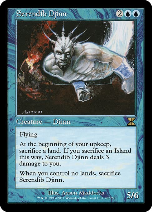 Serendib Djinn from Masters Edition IV (Rare)