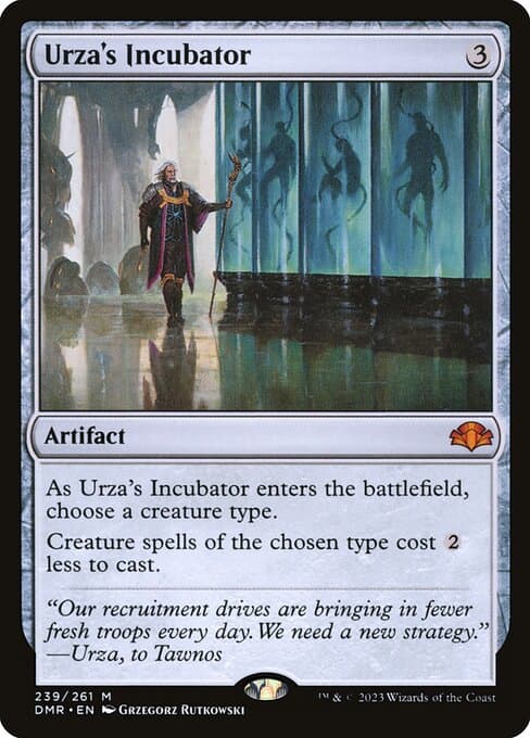 Urza's Incubator from Dominaria Remastered (Mythic)