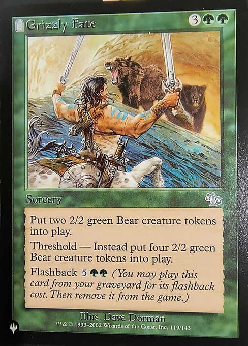 Grizzly Fate from The List (Uncommon)