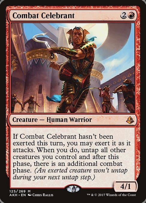 Combat Celebrant from Amonkhet (Mythic)