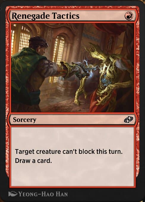 Renegade Tactics from Jumpstart: Historic Horizons (Common)