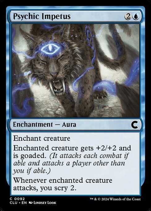 Psychic Impetus from Ravnica: Clue Edition (Common)