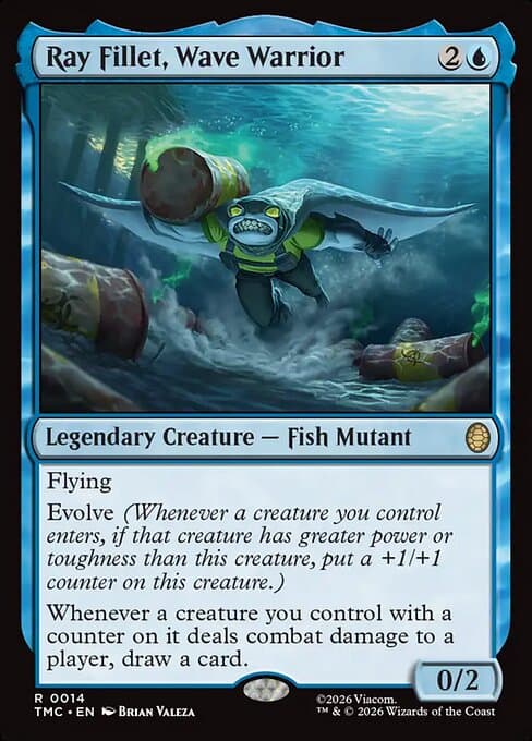 Ray Fillet, Wave Warrior (Rare)