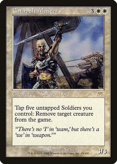 Catapult Master from Onslaught (Rare)