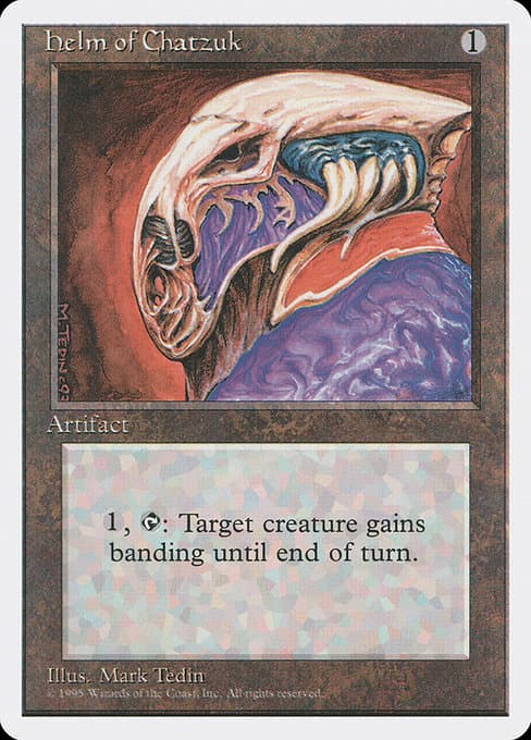 Helm of Chatzuk from Fourth Edition (Rare)