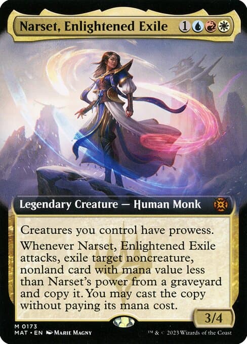 Narset, Enlightened Exile from March of the Machine: The Aftermath (Mythic)