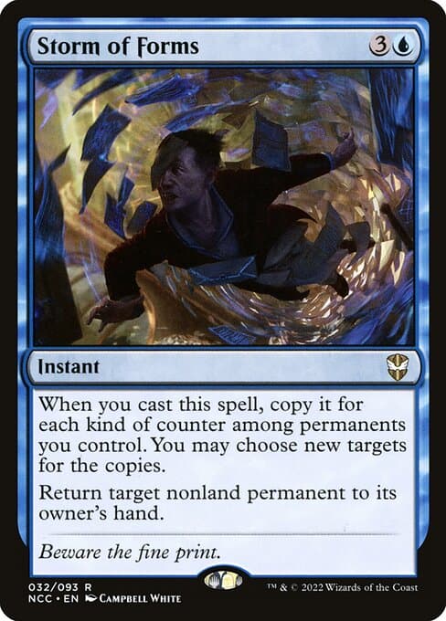 Storm of Forms from New Capenna Commander (Rare)