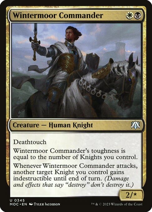 Wintermoor Commander from March of the Machine Commander (Uncommon)
