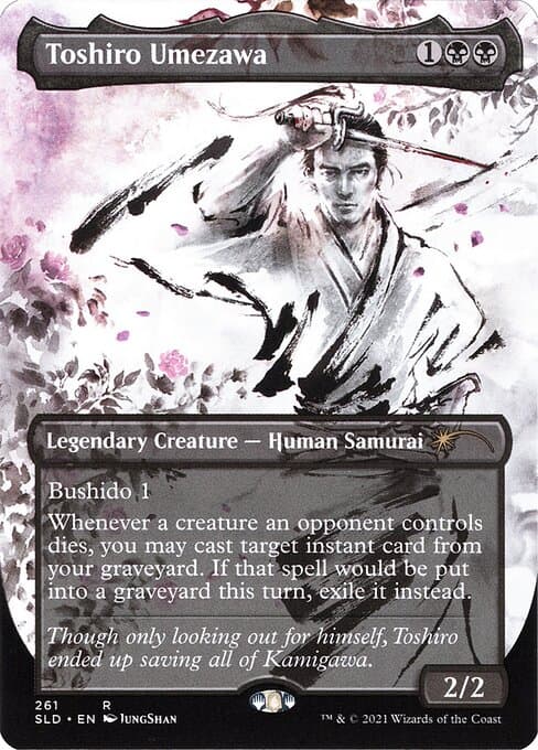 Toshiro Umezawa from Secret Lair Drop (Rare)