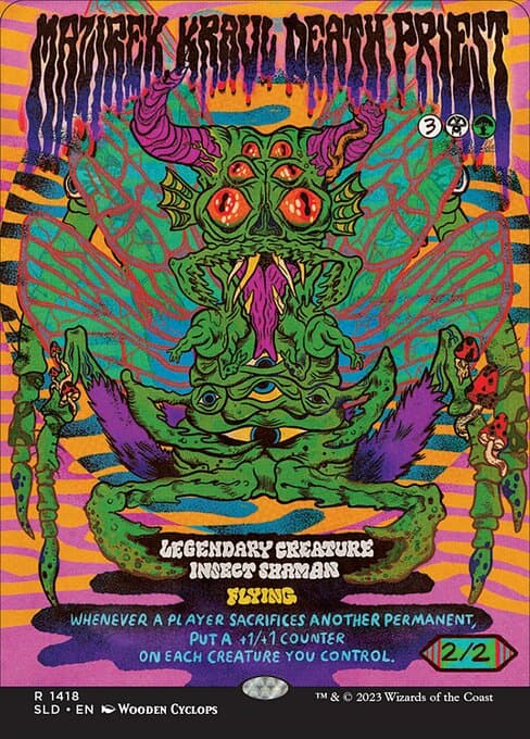 Mazirek, Kraul Death Priest from Secret Lair Drop (Rare)