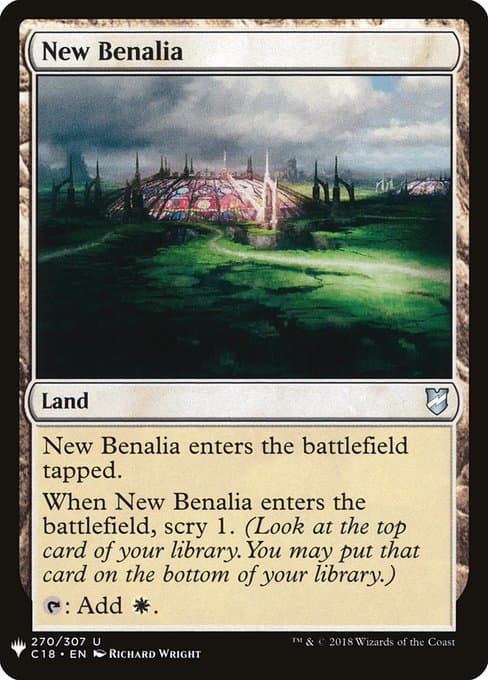 New Benalia from The List (Uncommon)