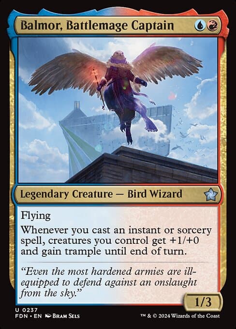 Balmor, Battlemage Captain from Foundations (Uncommon)