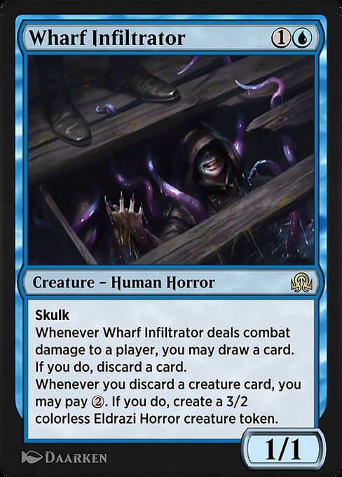 Wharf Infiltrator from Shadows over Innistrad Remastered (Rare)