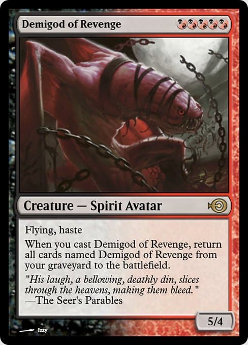 Demigod of Revenge from Magic Online Promos (Rare)