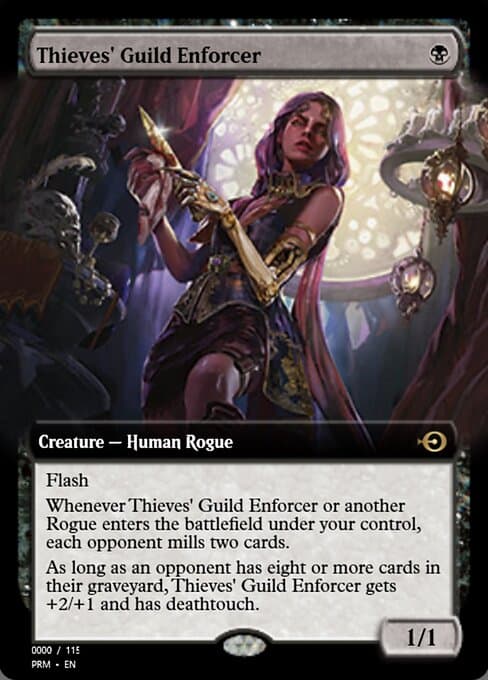 Thieves' Guild Enforcer from Magic Online Promos (Rare)
