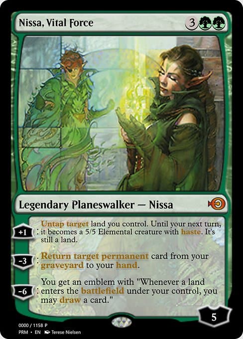 Nissa, Vital Force from Magic Online Promos (Mythic)