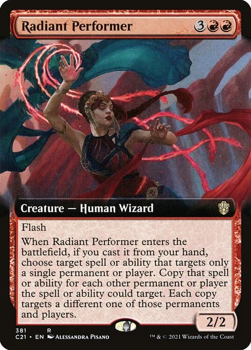 Radiant Performer from Commander 2021 (Rare)