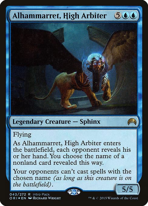 Alhammarret, High Arbiter (Rare)