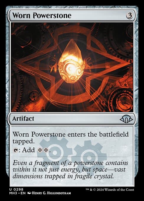Worn Powerstone from Modern Horizons 3 (Uncommon)