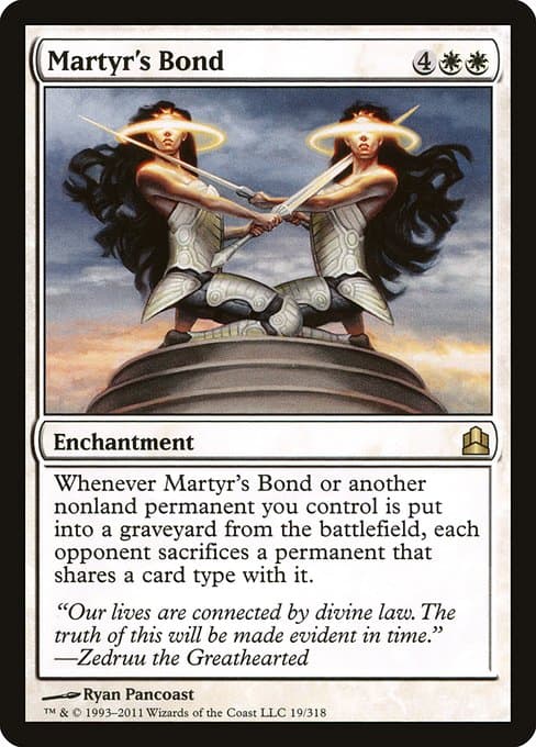 Martyr's Bond from Commander 2011 (Rare)