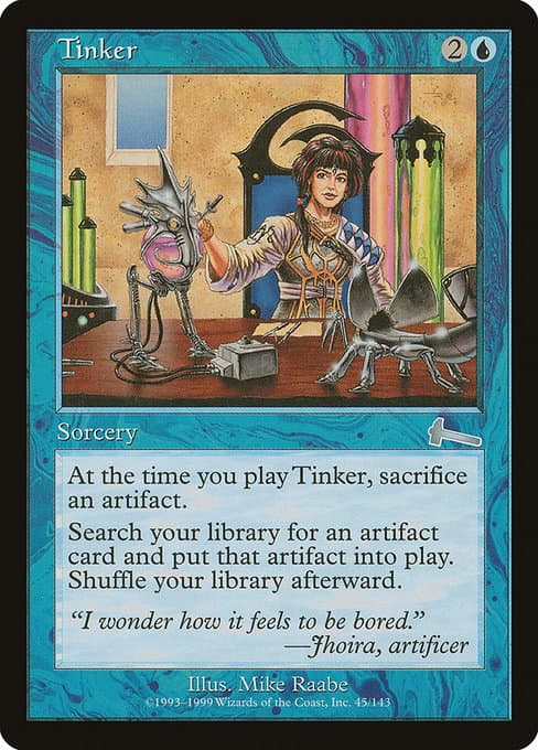 Tinker from Urza's Legacy (Uncommon)