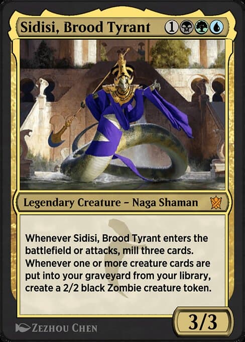 Sidisi, Brood Tyrant from Khans of Tarkir (Mythic)