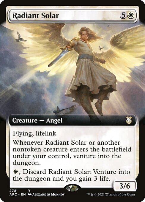 Radiant Solar from Forgotten Realms Commander (Rare)