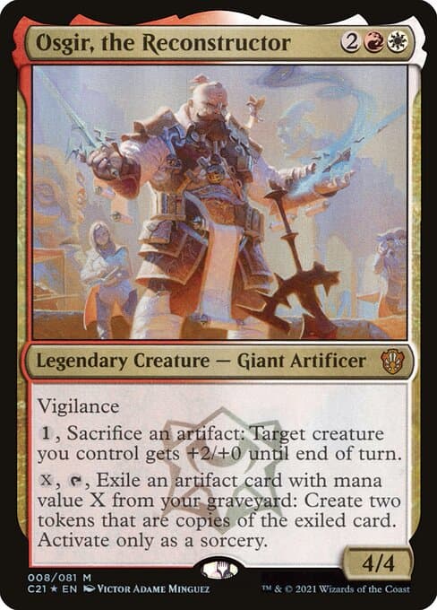 Osgir, the Reconstructor from Commander 2021 (Mythic)