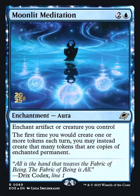 Moonlit Meditation from Edge of Eternities Promos (Rare)