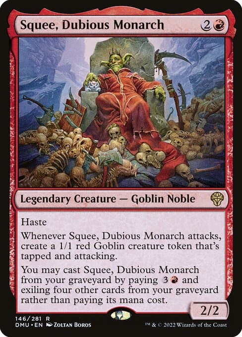Squee, Dubious Monarch from Dominaria United (Rare)