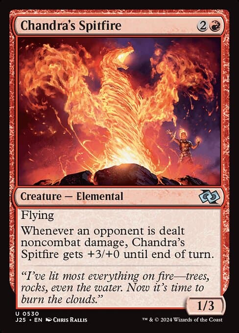 Chandra's Spitfire (Uncommon)