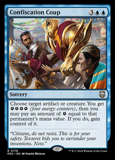 Confiscation Coup from Modern Horizons 3 Commander (Rare)