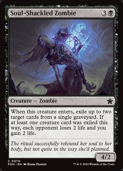 Soul-Shackled Zombie (Common)