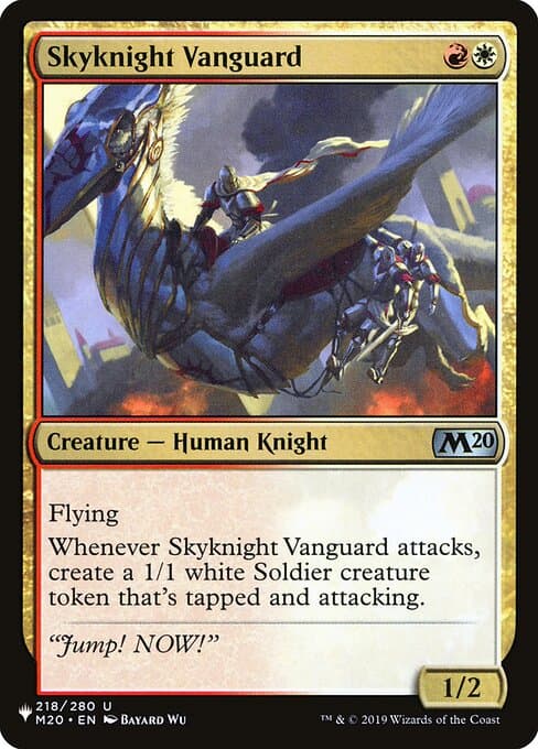Skyknight Vanguard from The List (Uncommon)