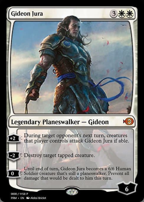 Gideon Jura from Magic Online Promos (Mythic)