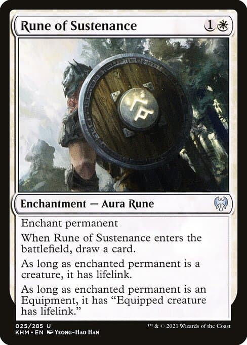 Rune of Sustenance (Uncommon)