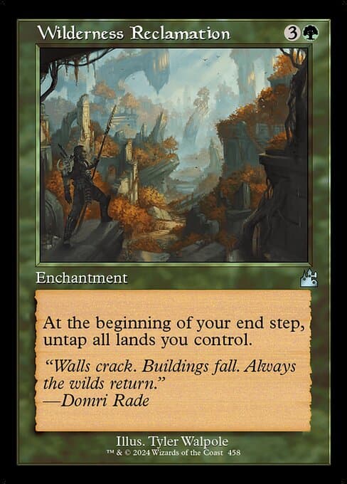 Wilderness Reclamation from Ravnica Remastered (Uncommon)