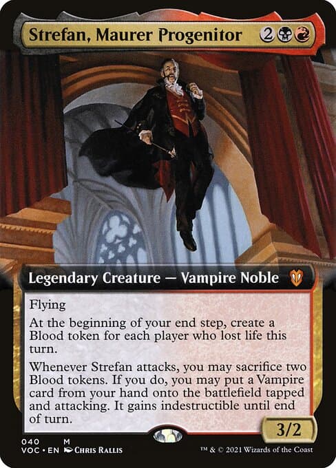 Strefan, Maurer Progenitor from Crimson Vow Commander (Mythic)