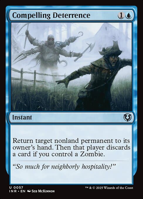 Compelling Deterrence from Innistrad Remastered (Uncommon)