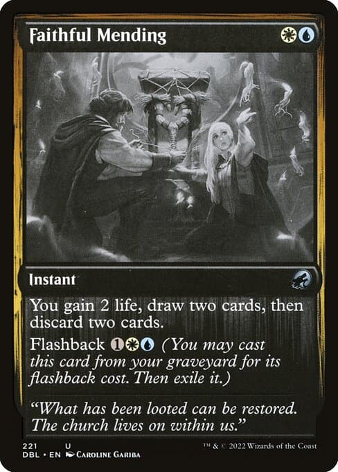 Faithful Mending from Innistrad: Double Feature (Uncommon)
