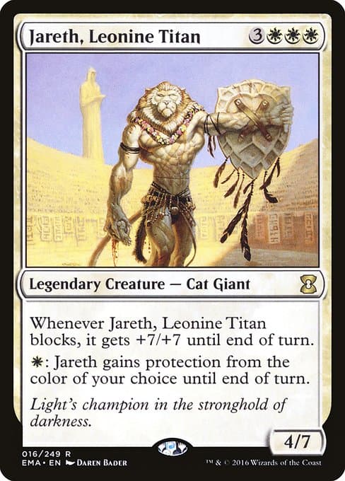 Jareth, Leonine Titan from Eternal Masters (Rare)