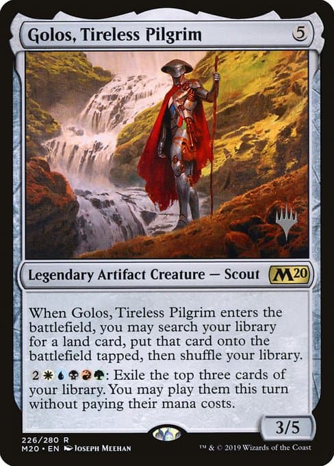 Golos, Tireless Pilgrim from Core Set 2020 Promos (Rare)
