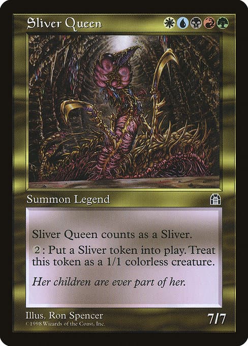 Sliver Queen from Stronghold (Rare)