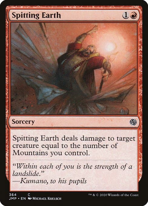 Spitting Earth from Jumpstart (Common)