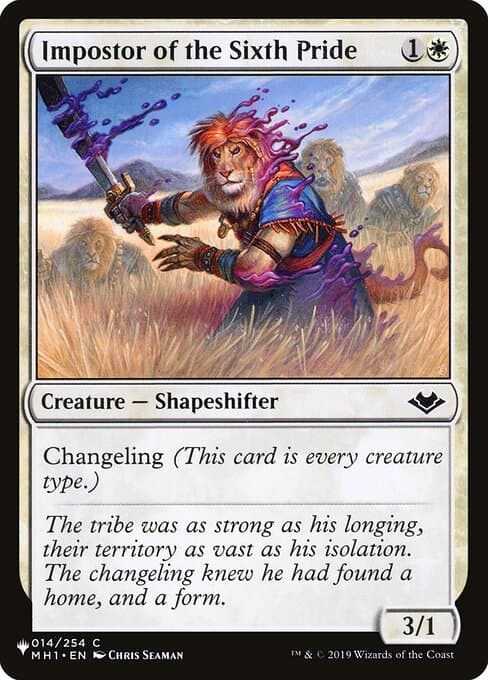 Impostor of the Sixth Pride from The List (Common)