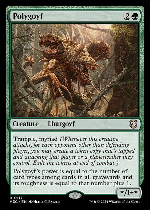 Polygoyf from Modern Horizons 3 Commander (Rare)